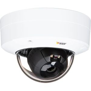 Axis 02047-001 P3245-LVE Network Camera Streamlined Outdoor-Ready HDTV 1080p Fixed Dome for Any Light Conditions