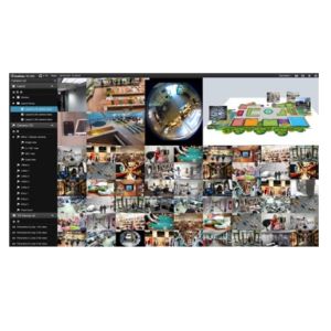 Geovision GV-VMSPRO052-VR Software License VR-VMS Pro for 64CHs Platform with 3rd party IP cameras 52 ch