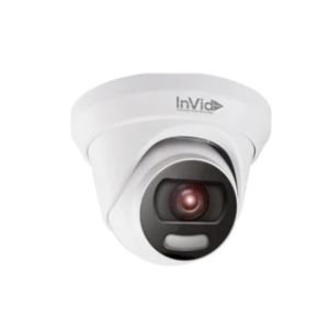 InVid ULT-ALLTXIR28WL 2 Megapixel Analog Outdoor Turret and 5’ White Light Motion Sensor with 2.8mm Lens