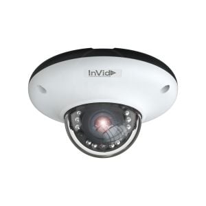 InVid PAR-P4UFO28-AI 4 Megapixel IP Indoor IR Low Profile Dome Camera with 2.8mm Lens
