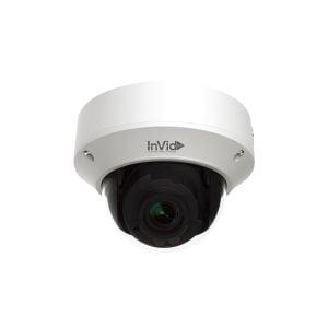 InVid VIS-P5DRXIRA27135NH 5 Megapixel IP Plug & Play Outdoor IR Dome Camera with 2.7-13.5mm Lens