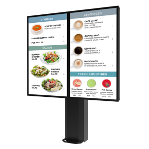 Peerless-AV KOF555-2 Universal 55" Dual-Display Outdoor Digital Menu Board