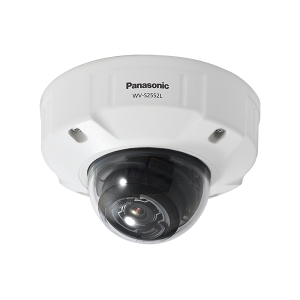 Panasonic WV-S2552L 5 Megapixel Outdoor IR Network Dome Camera, 2.9-9mm Lens