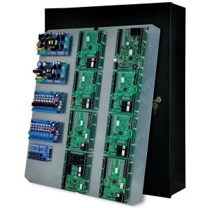 Panasonic T3MK77F16SMC Access Control Power Supply Includes TROVE3M3, 2X EFLOW104NB, 2X ACM8, VR6, PDS8, Cam-Lock, Mounting Hardware, Panasonic Ipro Logo