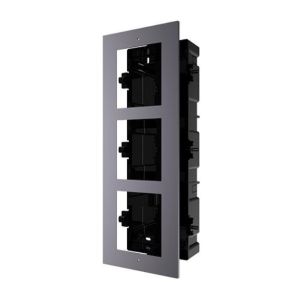Hikvision DS-KD-ACF3-Plastic 3-Module Flush Mount Accessory (Plastic) for DS-KD8003-IMEx