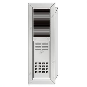 LEE DAN VS-016T 16 Button Flush Mount VAN-GUARD Vandal-Resistant Apartment Entry Panel