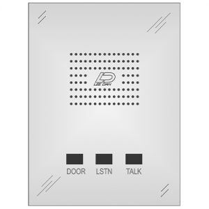 LEE DAN IR-404SS 4-Wire Oversized Apartment Intercom Station