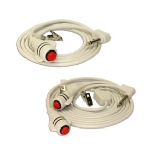 LEE DAN SF-301A 7' Single Call Cords with Button & Bed Clip
