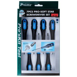 Eclipse Tools 902-097 7 Pc Security Star Tip Screwdriver Set