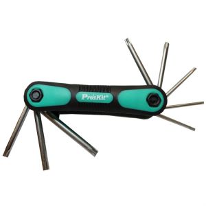 Eclipse Tools 902-100 8 Pc Folding Security Star Tip Set T9H - T40H