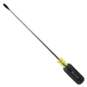 Eclipse Tools 800-154 Flat Blade Rubber Grip Screwdriver 1/4 x 10"