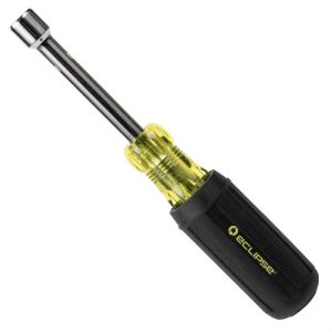 Eclipse Tools 902-235 Hollow Shaft Rubber Grip Nutdriver 3/8"