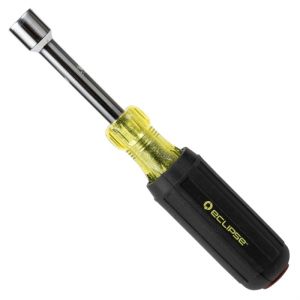 Eclipse Tools 902-237 Hollow Shaft Rubber Grip Nutdriver 1/2"