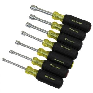 Eclipse Tools 902-552 7 Pc Hollow Shaft Nutdriver Set
