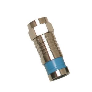 Eclipse Tools 705-002-BU Compression F Connector, RG6 Quad, 100 Pack