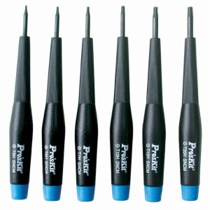 Eclipse Tools 800-150 6 Piece Precision Security Star Tip Screwdriver Set