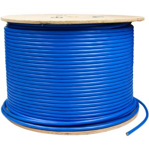 Triplett CAT6AU-1000BL CAT6A UTP 23AWG Cable 1000' Blue