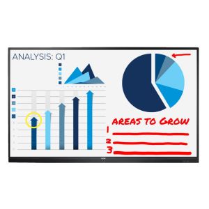 InVid CON-MYCONNECTBOARD65A 64.5" My ConnectBoard IR Interactive High-Quality Flat Panel (Includes CON-PEN2PACK & CON-WIFIMODULE)