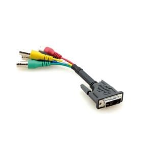 Kramer ADC-DMA-5BF-1 DVI-A to 5 BNC Male to Female Adapter Cable, 1 Feet