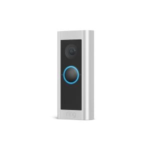 Ring B086Q54K53 Video Doorbell Pro 2 Smart Wi-Fi Video Doorbell Wired, Satin Nickel