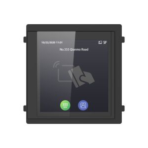 Hikvision DS-KD-TDM Touch Display Module with Mifare Card Reader