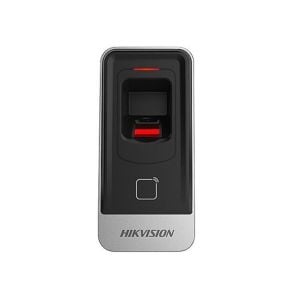 Hikvision DS-K1201AMF-O-STD Mifare Fingerprint Card Reader, Multiple Authentication Modes, Black