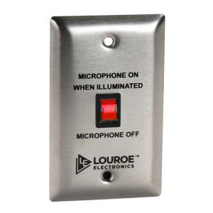 Louroe Electronics LE-333 Mic Level Mute Switch