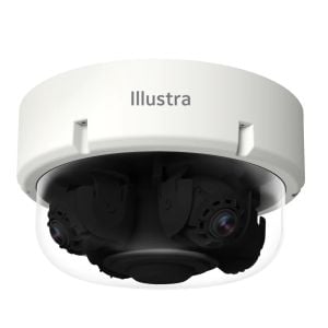 Exacq IPS32-M13-OTA4 32 Megapixel Network Outdoor Dome Camera with 3.6-11mm Lens