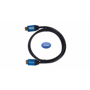 MuxLab 500092-10PK Premium Certified HDMI 2.0 Cable, 2M, 10 Pack