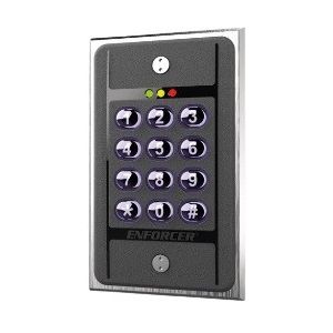 Seco-Larm SK-B111-PQ Single-gang Bluetooth Keypad with Reader, Indoor