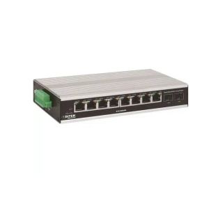Ditek DTK-SW8IND 8 Port Hardened Industrial Gigabit Poe Switch