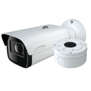 Speco VLB7 2MP Outdoor IR Bullet Camera, 2.8-12mm Lens, Junction Box Included, White