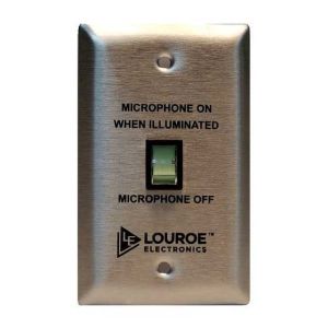 Louroe Electronics LE-831 Digital Mute Switch