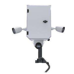 Speco SXK400 Solar Micro Skid with 400W Solar Array