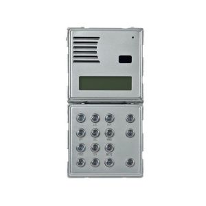 Urmet 1083-19 Sinthesi S2 Call Module with Display and Numeric Keypad for 2 Voice System