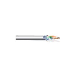 West Penn 4245FBL1000 Solid Shielded 5E Network Blue 1000 Ft