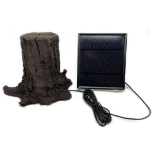 KJB SC70194KSP Xtreme Life 4K Solar Powered Tree Stump