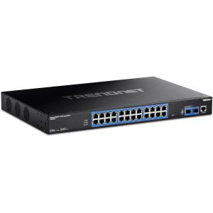 TRENDnet TI-RG262i 26-Port Industrial Gigabit L2 Managed Rackmount Switch