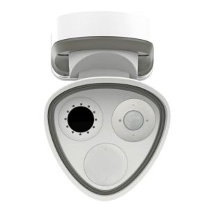 Mobotix Mx-M73TA-B640R080-EN54 M73TA Indoor/Outdoor Vandal Thermal Camera, White