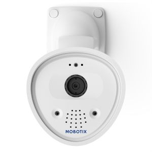 Mobotix Mx-ONE-M1A-S-8N100 ONE M1SA Single Indoor/Outdoor Vandal Camera, White, 45°x25°