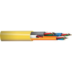 West Penn AC251822BYE1000 Access Control Flexible Plenum, Yellow, 1000'