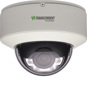 Vitek VT-TN6KT84TD-2 8 Channel 4-IN-1 DVR, 4TB with 4 x 6 Megapixel Dome Cameras, 2.8mm Lens with 4TB
