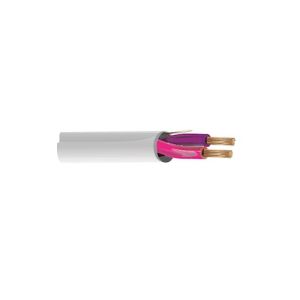 West Penn LEDS162PairWH1000 16/2 Stranded Unshielded Communications Multipurpose Cable, Plenum - LED Lighting Cables