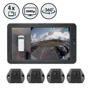 RVS RVS-360-MO Systems Inview 360° HD Quick-Install System Car Dash Camera