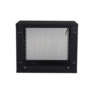APC AR109 NetShelter 9U Wallmount Rack Cabinet Single Hinged Switch Depth Unassembled