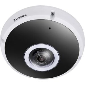 Vivotek FE9391-EV-V2-M12-M 12 Megapixel Network IP Outdoor IR Fisheye Panoramic AI Camera with 1.29mm Lens