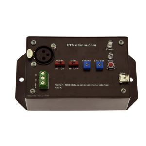 ETS PMI-1U USB Microphone PC Interface for ETS PM1 Series Microphones
