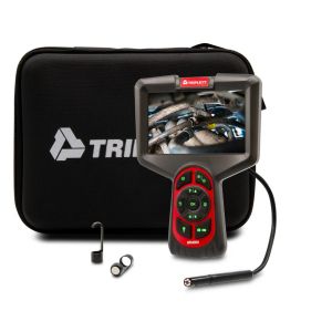 Triplett BR400A 2 Megapixel Outdoor Borescope Cameras, 360° Rotating Camera and Display, 5 Meter Cable with 8.5mm (Dual Camera)