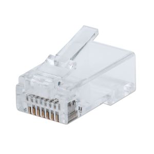 Intellinet 791281 100-Pack Cat6 RJ45 Modular Plugs