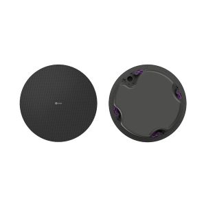 Kramer CL-8P 8" 2-Way Closed-Back Passive Ceiling Speaker, White/Black (Single)